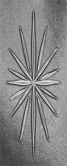 692 DLJ-603-SL Starburst Silver